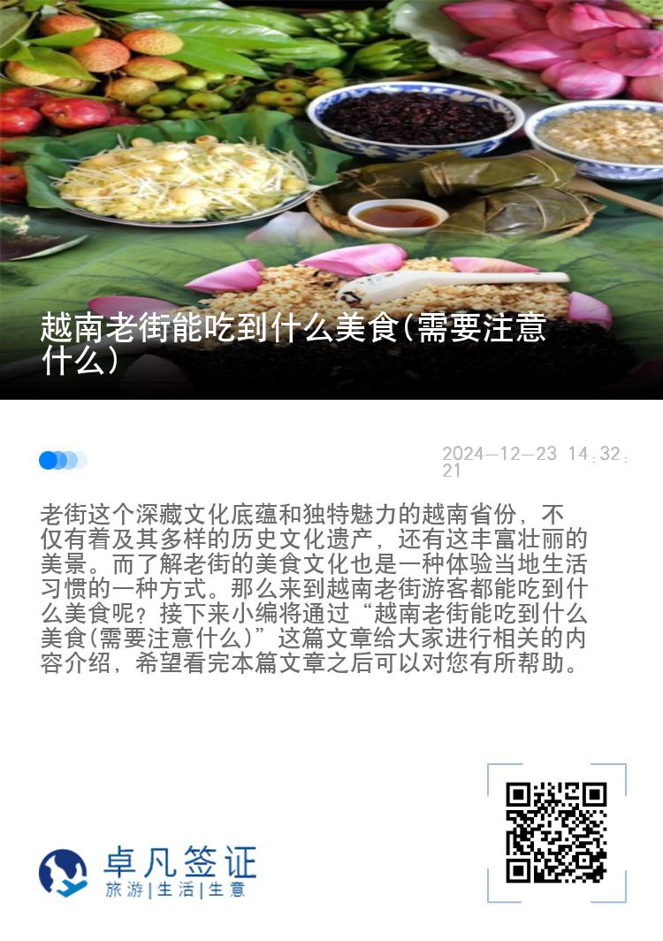 越南老街能吃到什么美食(需要注意什么)